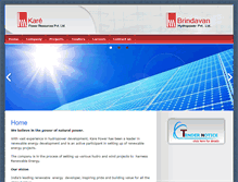 Tablet Screenshot of karepower.com